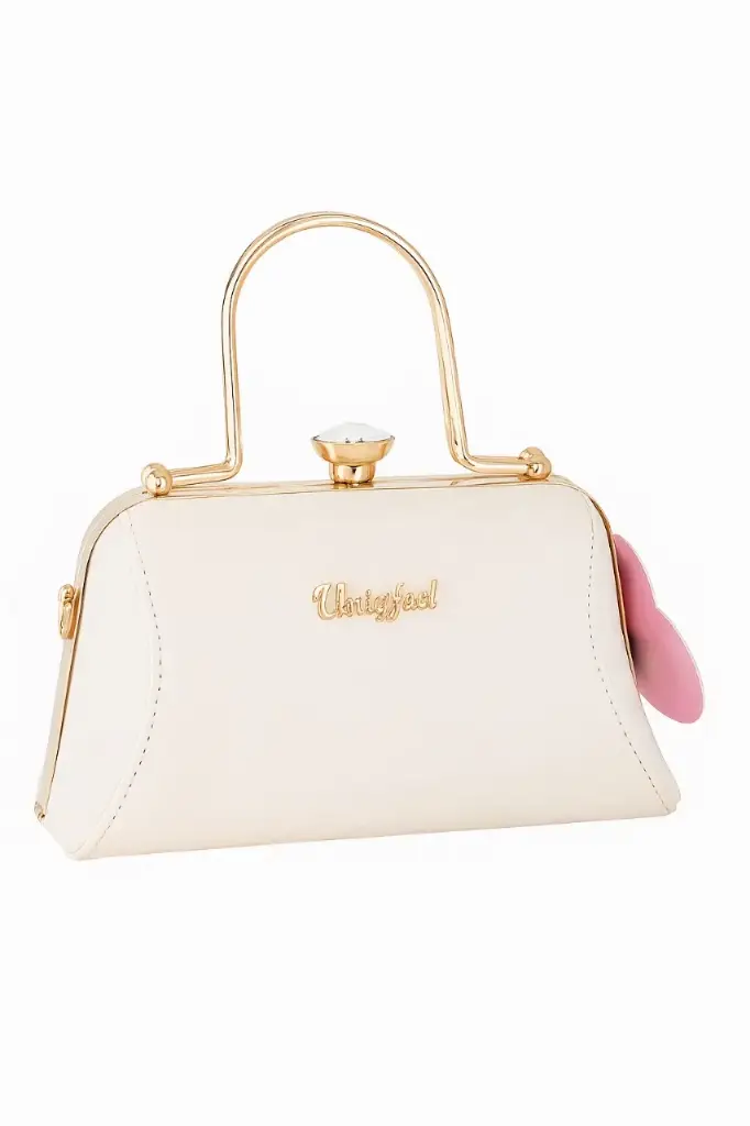 White Clutch Purse